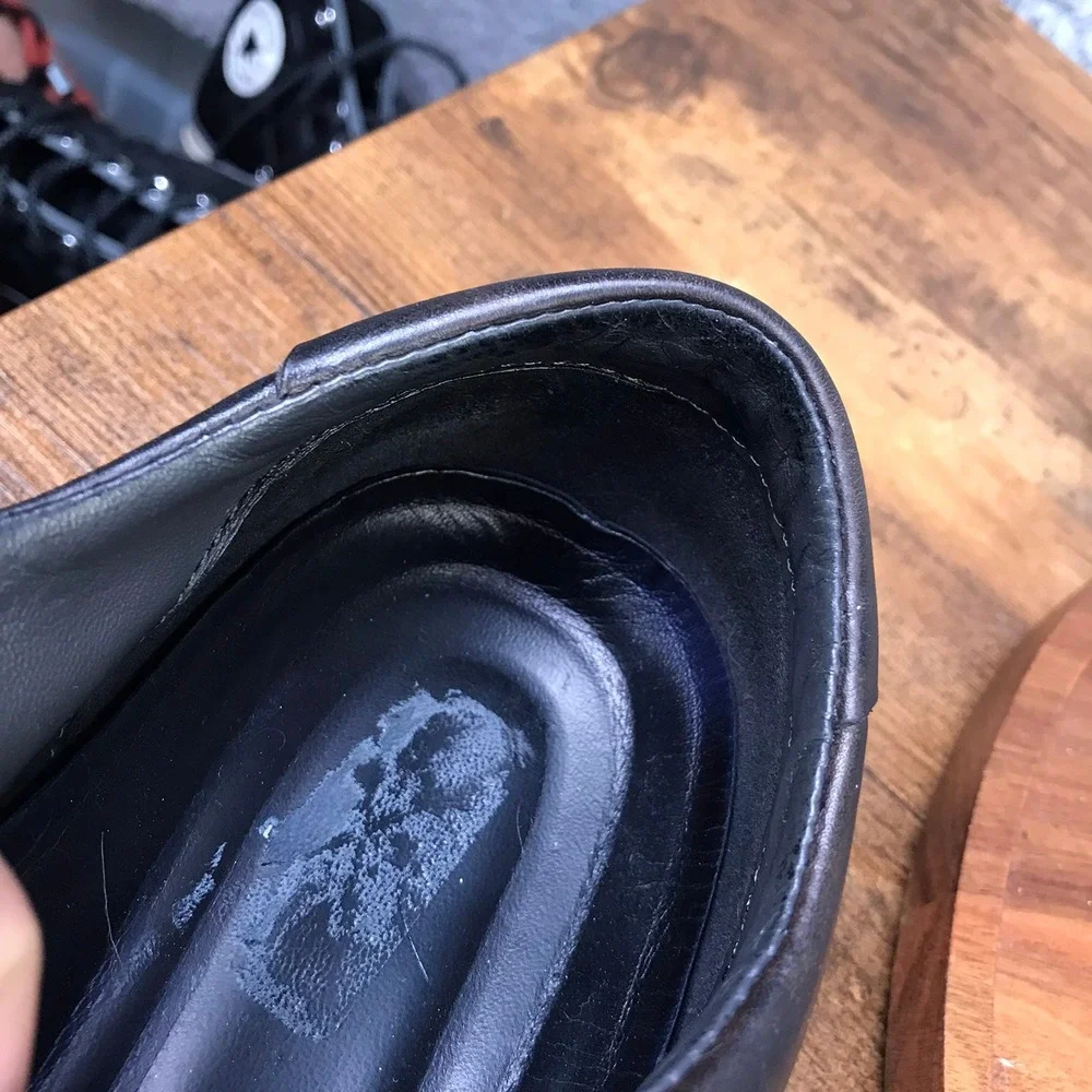 Cole Haan GrandPro Spectator Sneakers Mens 12 Black Leather Low Top Tennis Shoes